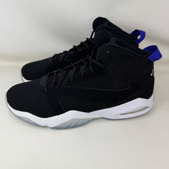 Nike Air Jordan Lift Off Basketball Shoes Black Purple Men's Sizes 13 - Picture 2 of 7